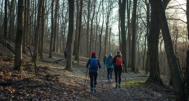Image : Initiation à la marche nordique
