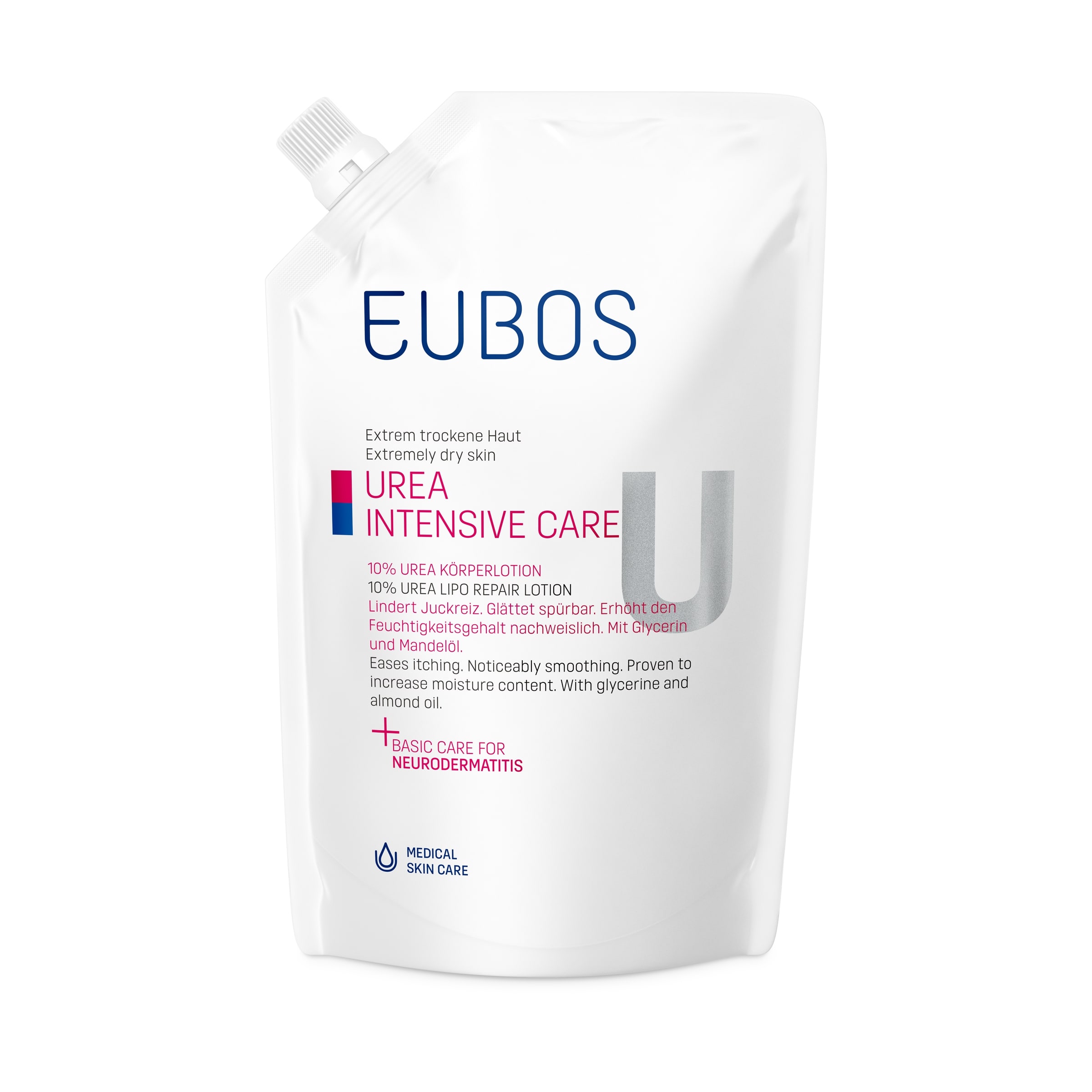 creme nourrissante corps eubos urea 10% 400ml