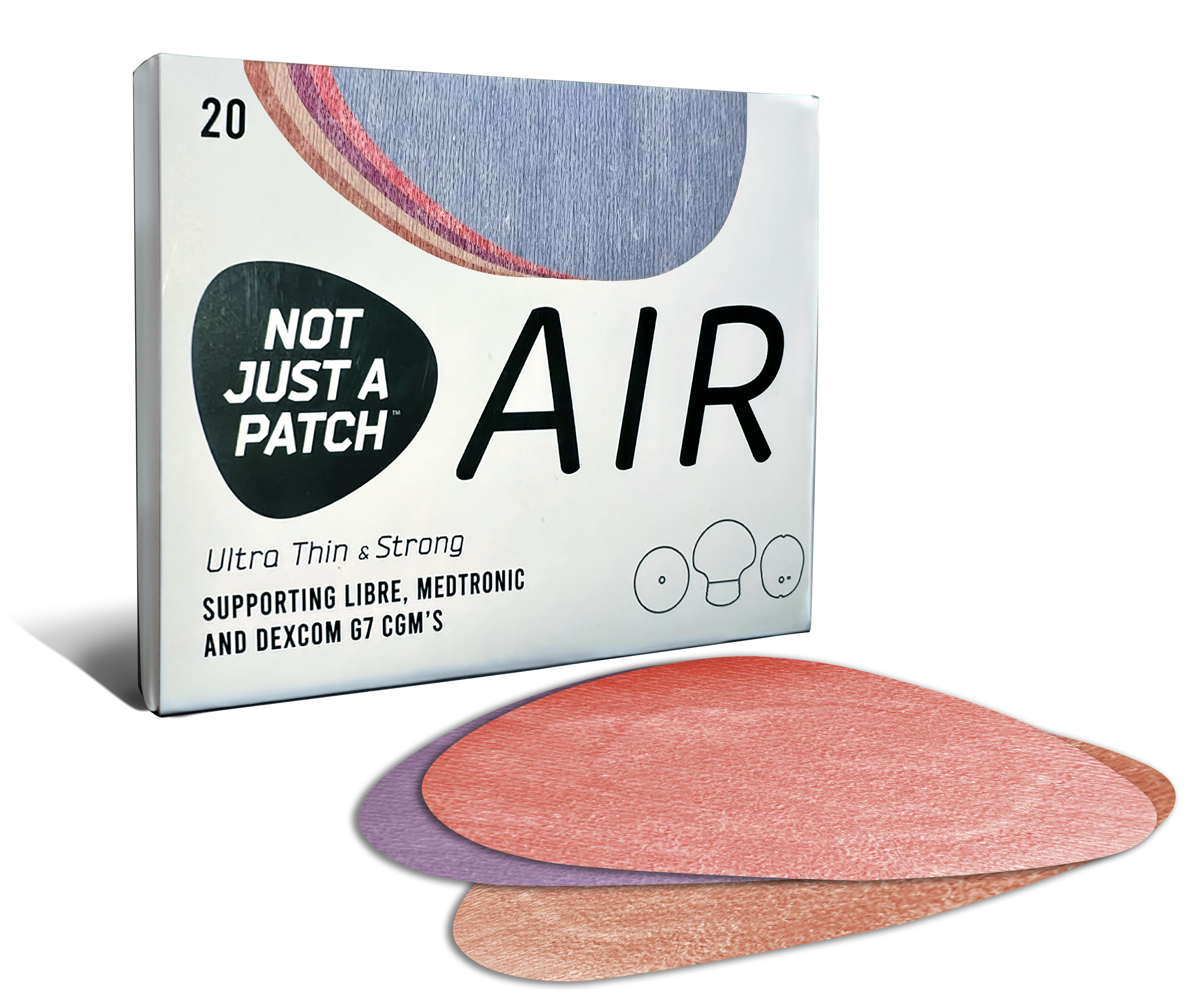 patch de protection air (pack multi couleur)