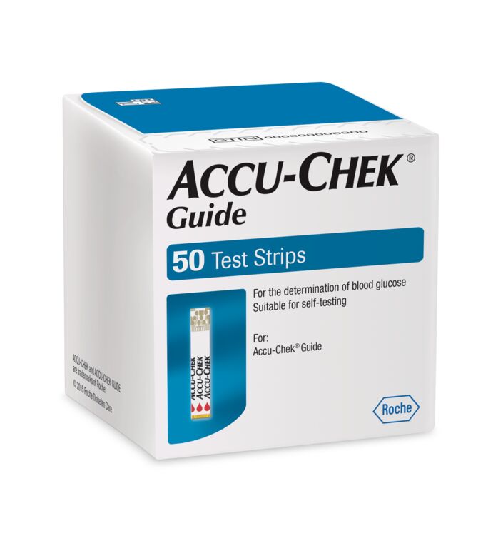 accu-chek guide 50 tests