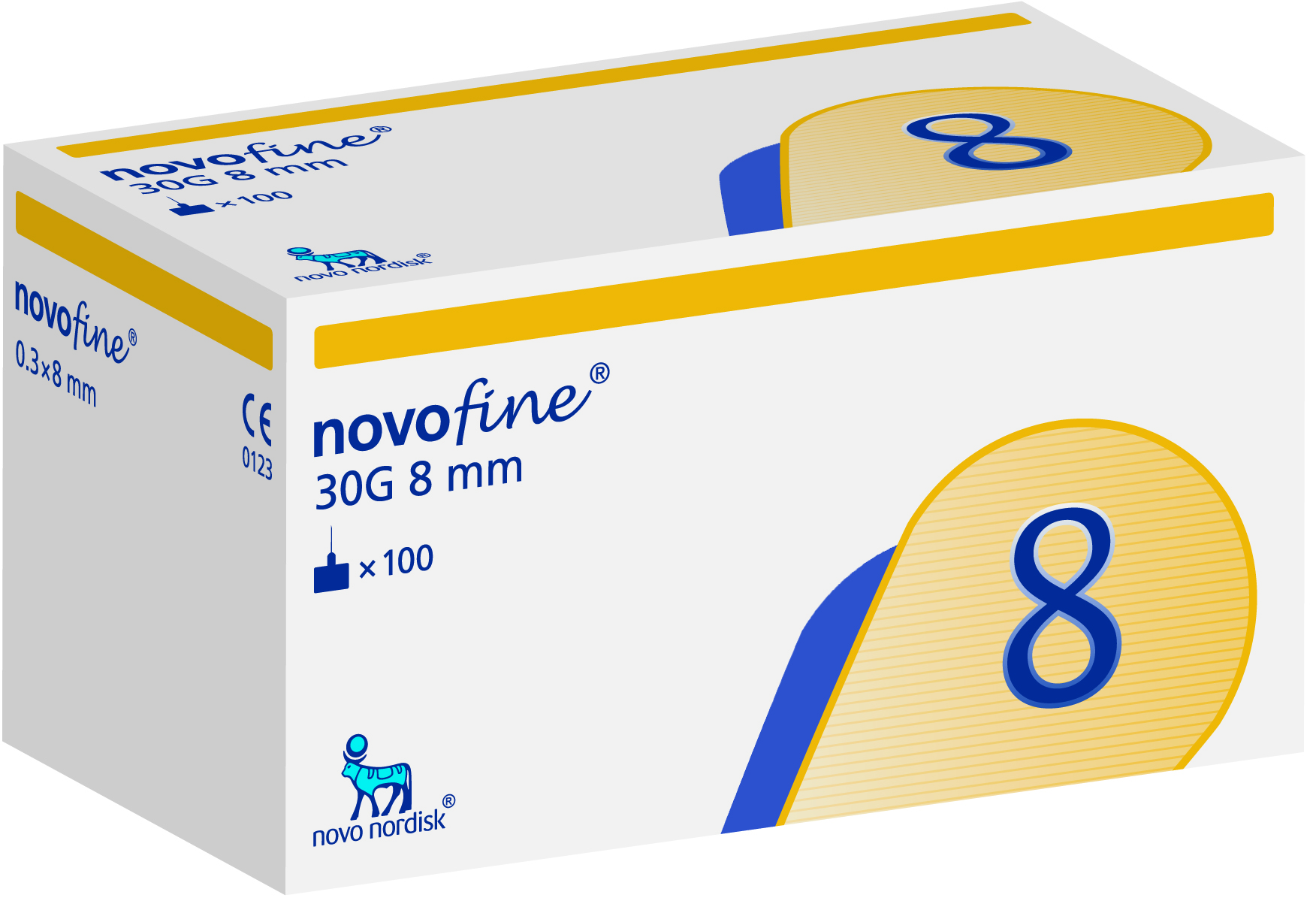 novofine 8 mm   100 pieces